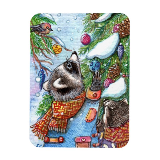 Tree Decorating Magnet (Vertical)