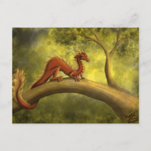 Tree Dragon Postcard