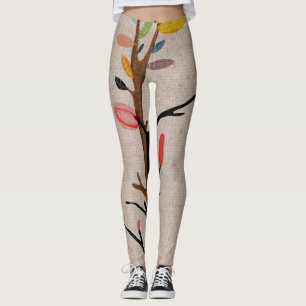 Tree Eco Rustic Leggings