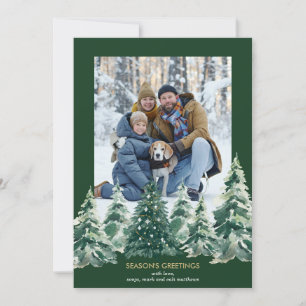 Tree Farm Photo Holiday Card