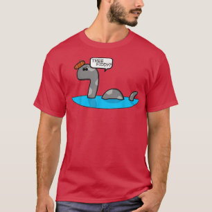 Tree Fiddy  Funny Loch Ness Monster Nessie Tee 3