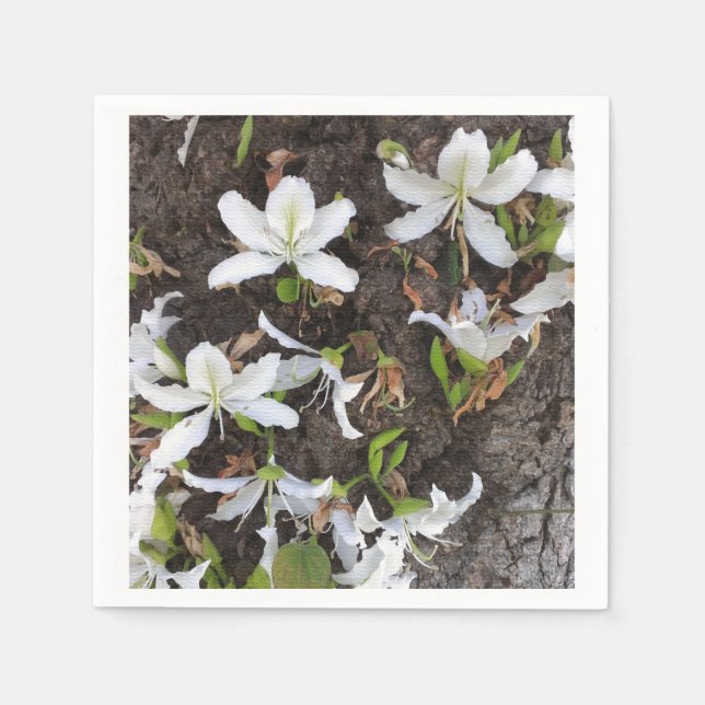 Tree flowers napkin (Front)