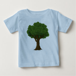 tree forest trunk nature leaves baby T-Shirt