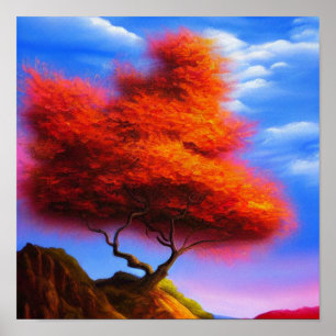 Tree Founded on a Rock Poster