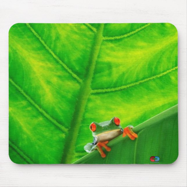 Tree Frog #1 Mouse Pad (Front)