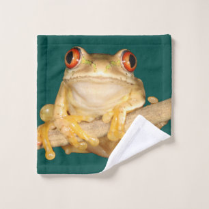 Tree Frog Bath Towel Set