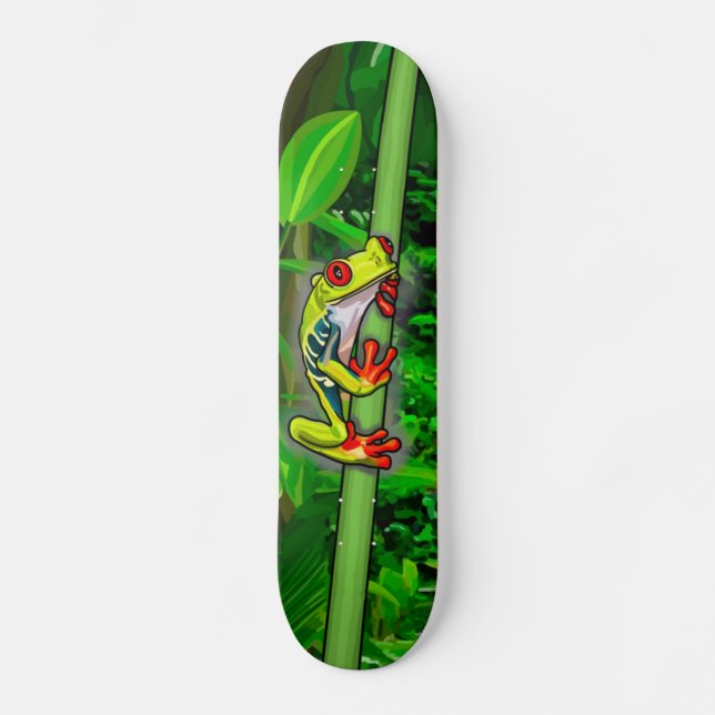 Tree frog board skateboard (Front)