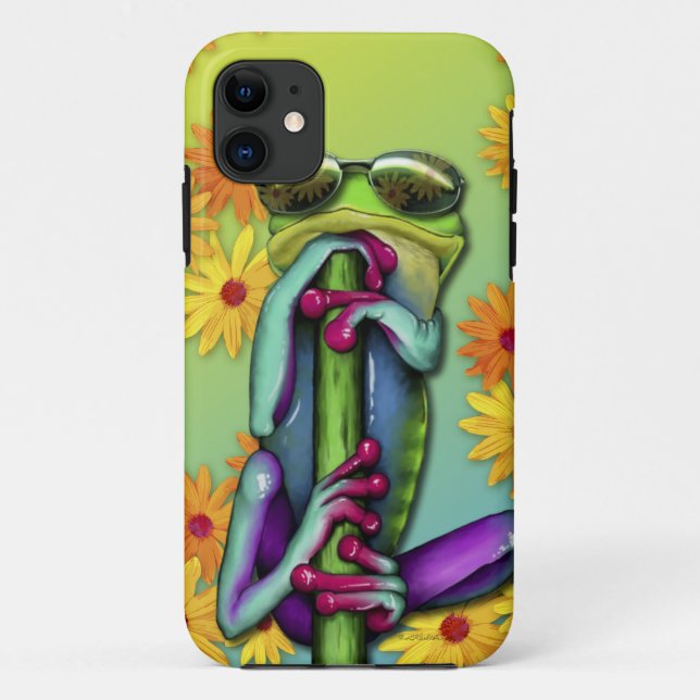 Tree Frog Case-Mate iPhone Case (Back)