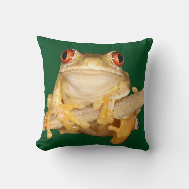 Tree Frog Cushion (Front)
