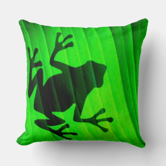 Tree Frog Cushion (Front)