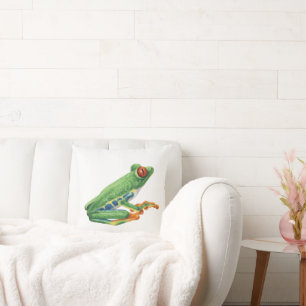 Tree frog cushion