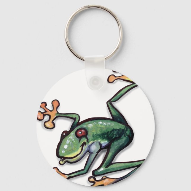 Tree Frog Key Ring (Front)