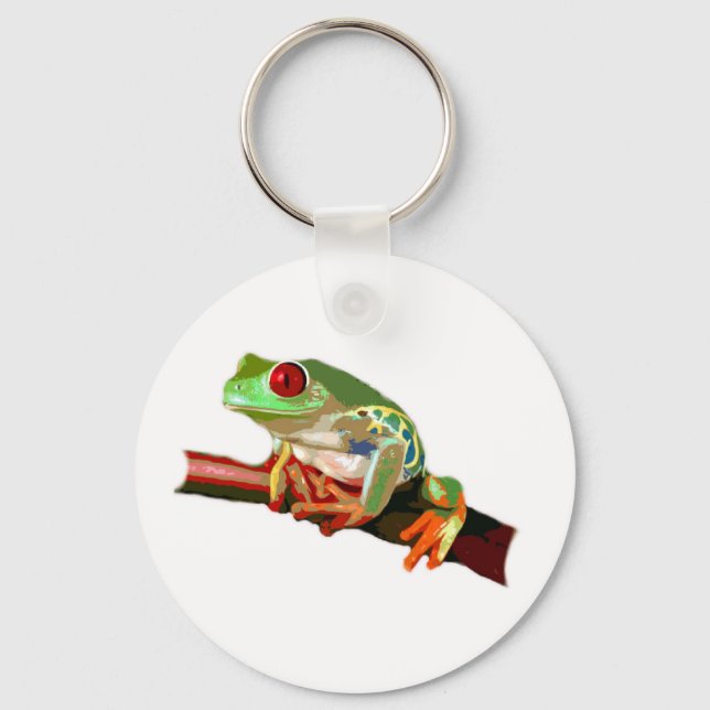 Tree Frog Key Ring (Front)