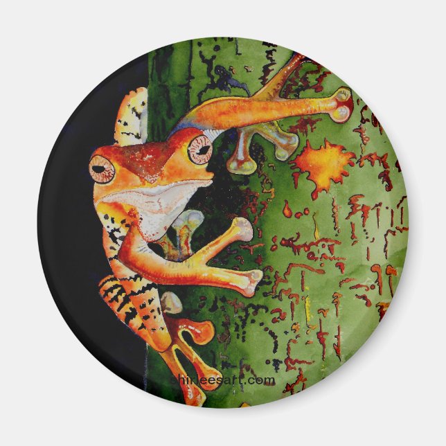 Tree Frog Magnet (Front)