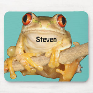 Tree Frog Mouse Pad