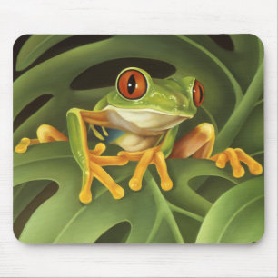 Tree Frog Mouse Pad