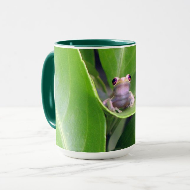 Tree Frog Mug - Pick Your Style! (Front Left)