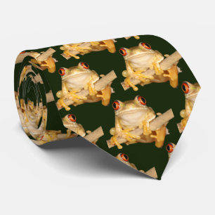 Tree Frog Neck Tie