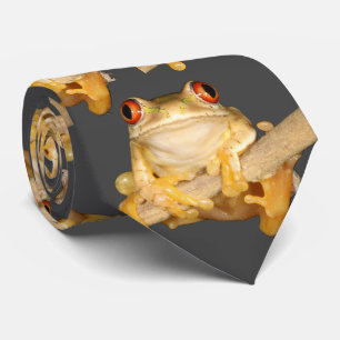 Tree Frog Neck Tie