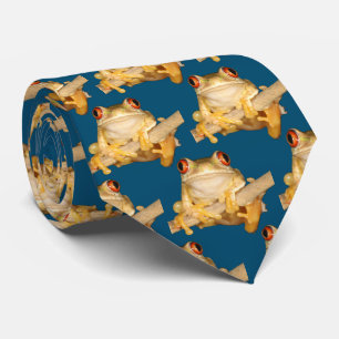 Tree Frog Neck Tie