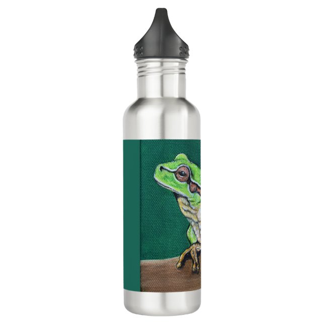 Tree Frog Painting 710 Ml Water Bottle (Left)