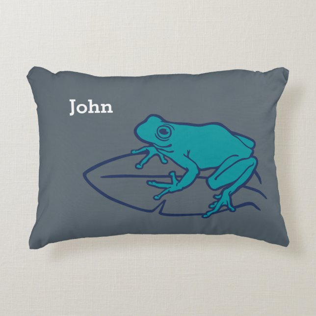 Tree Frog Pillow (Front)