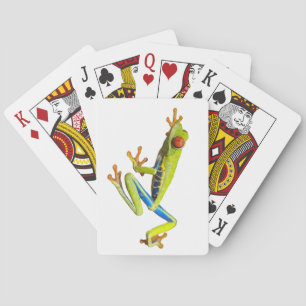 Tree Frog Playing Cards