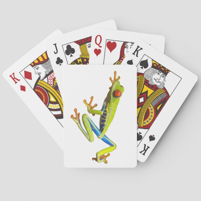 Tree Frog Playing Cards (Back)