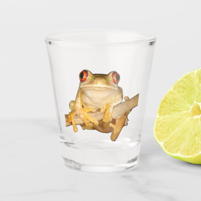 Tree Frog Shot Glass (Front)