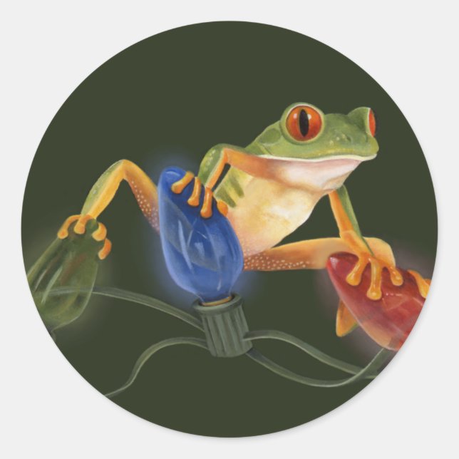 Tree Frog Sticker (Front)