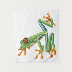 Tree frog tapestry