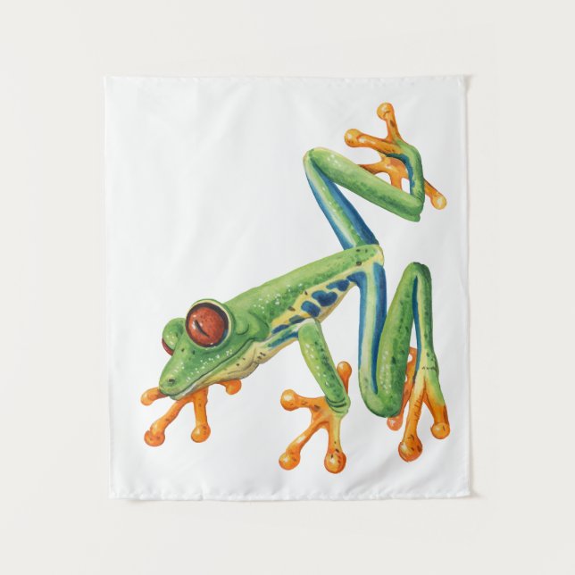 Tree frog tapestry (Front)