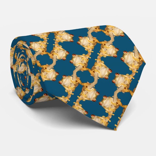 Tree Frog Tie (Rolled)