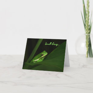 Tree Frog You Note Card
