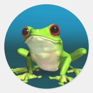 tree frogs sticker