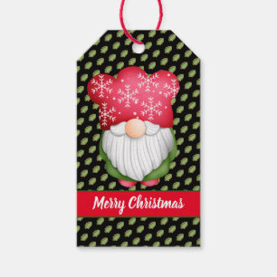 Tree Gnome Customise Colour and Text Gift Tags