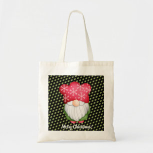 Tree Gnome Customise Colour and Text Tote Bag