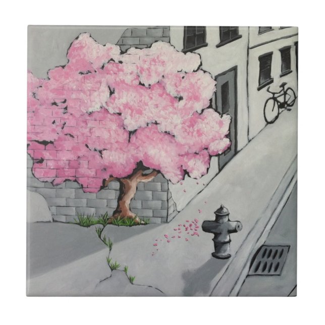 tree graffiti tile (Front)