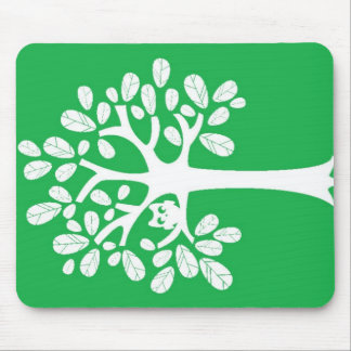 Tree_Green Mouse Pad