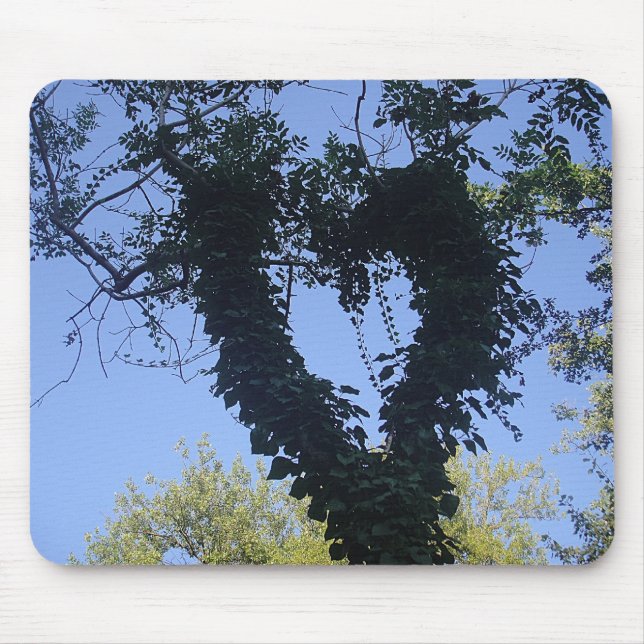 Tree heart mouse pad (Front)