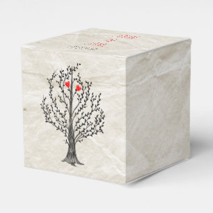 Tree & Hearts Favour Box