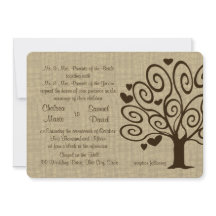Tree Hearts Wedding