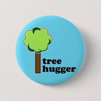 Tree Hugger button
