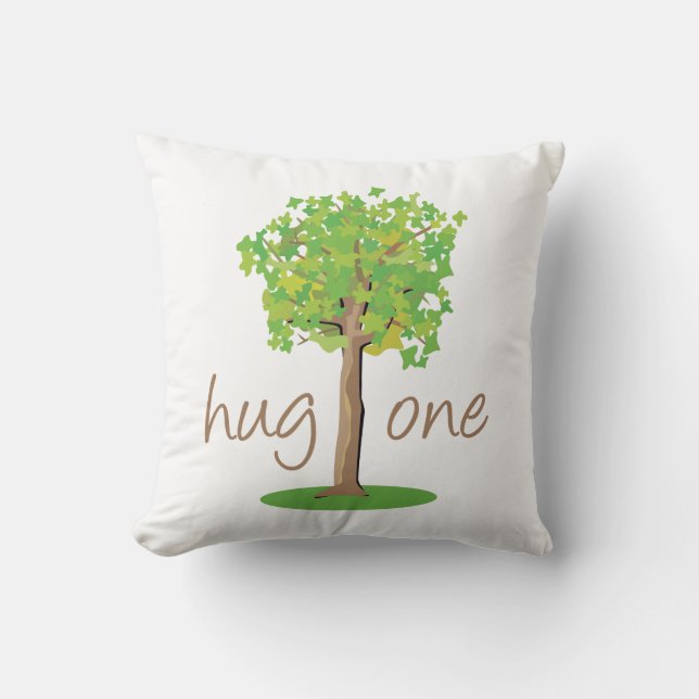 Tree Hugger Cushion (Front)