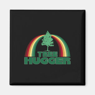 Tree Hugger Earth Day Tree Environmental Protectio Magnet