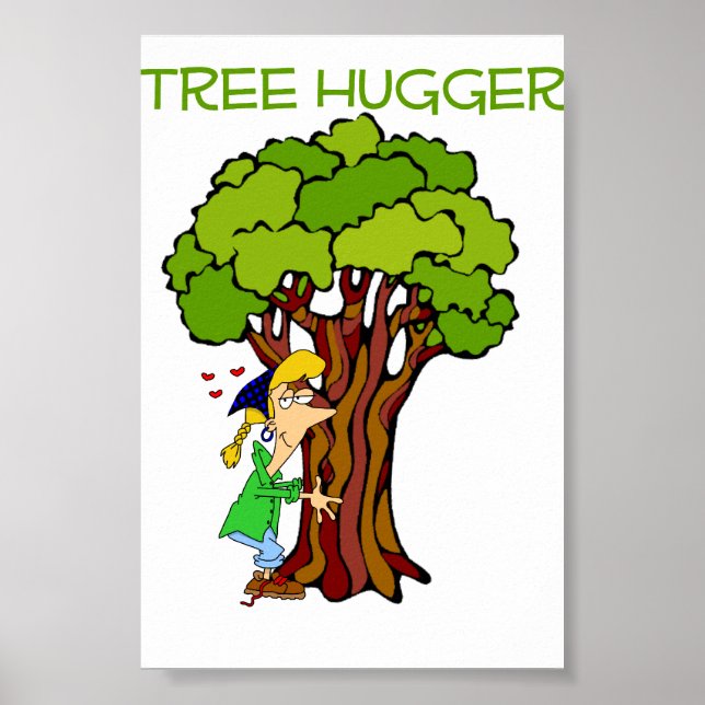Tree Hugger - Girl Poster (Front)