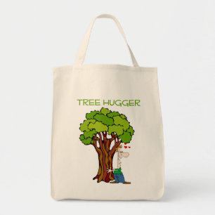 Tree Hugger - Guy Tote Bag