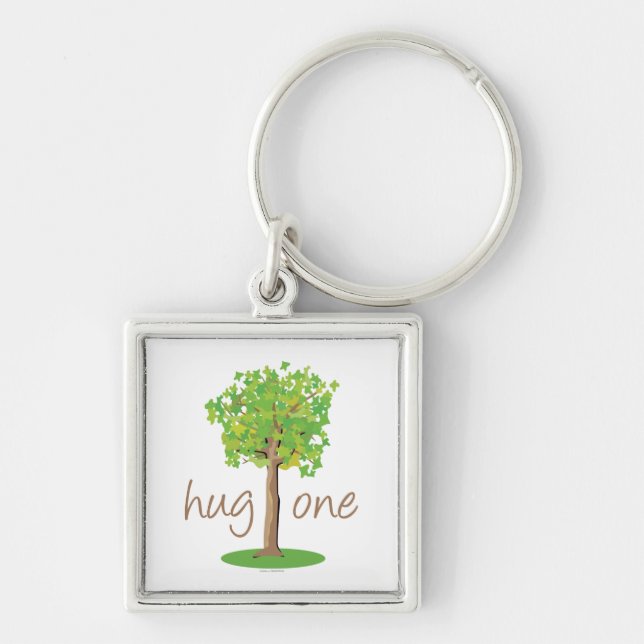 Tree Hugger Key Ring (Front)
