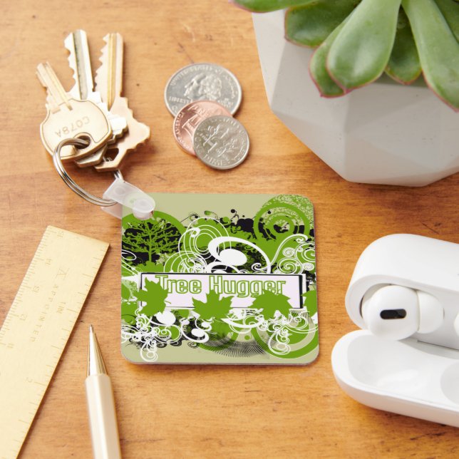 Tree Hugger Key Ring (Desk)