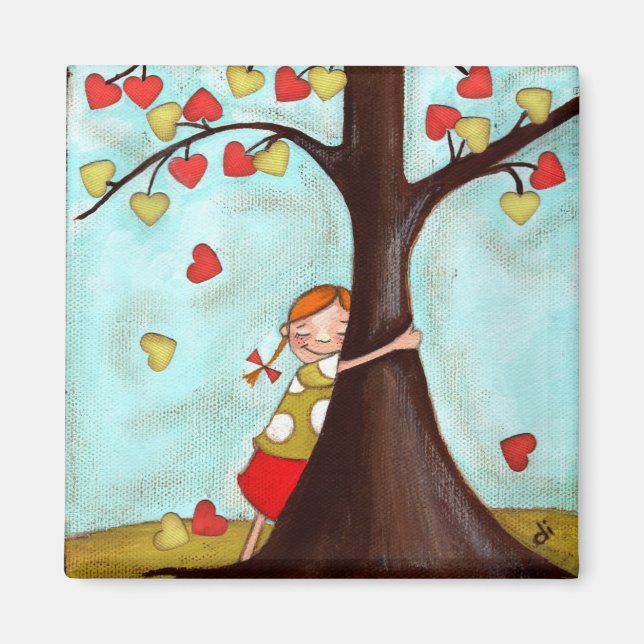 Tree Hugger - Magnet (Front)